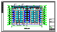长43.1米 宽15.2米 七层阁楼二单元4107.7平米对称户型 含节点大样图及说明-图二