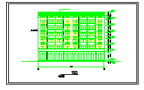 长40米 宽10.5米 六层安置楼二单元1968平米对称户型 含结构电气图纸(长宽取自“基础平面“的长宽)-图二