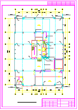 二类高层商住楼防雷设计方案CAD图纸-图一