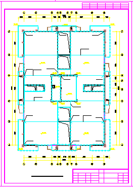 二类高层商住楼防雷设计方案CAD图纸-图二