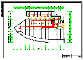 某处商住楼电气CAD施工设计图-图二