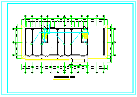 某六层框架结构住宅楼全套电气施工设计CAD图纸-图一