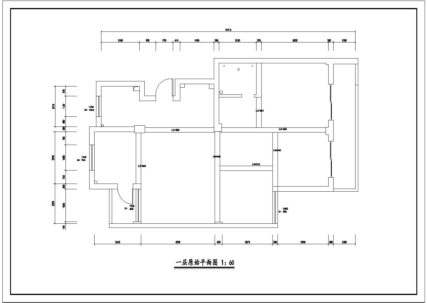 某地经典住宅室内装修建筑规划CAD套图