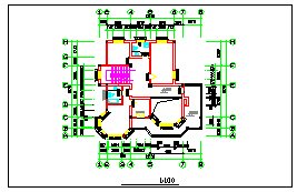 [国外]三层别墅cad建筑施工方案图_图1