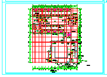 多层宿舍楼建筑全套施工CAD平面布置参考图-图一