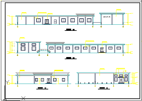 [临海]一整套冷库建筑设计cad方案图纸-图二