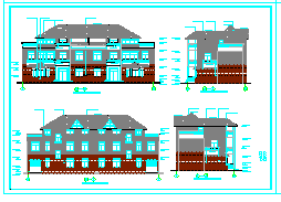 某多层住宅CAD建筑设计施工图纸-图二