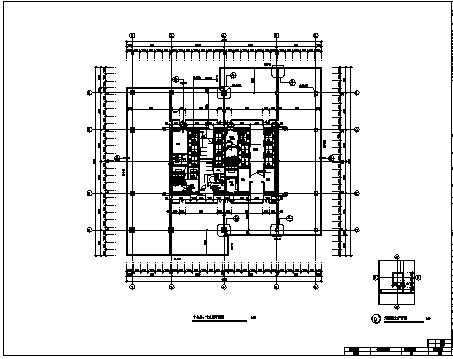 办公楼设计_某市四十一层太子广场办公楼建施cad图，共一百多张