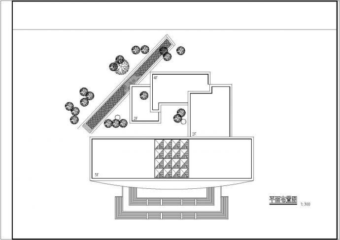 某地区五层博物馆设计CAD设计图纸cad图纸_图1