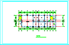 4层框架结构办公楼建施设计CAD图纸