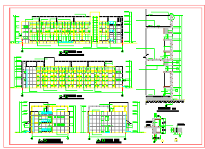 厂区整套规划设计cad施工图附效果图-图二