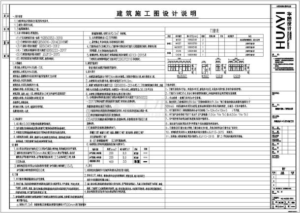 某卫生院大门效果图+建筑施工图结构施工图-图二