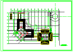 大型娱乐中心综合楼设计CAD图纸-图二