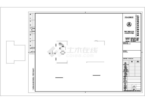 60平方米单层农村住宅方案设计cad图纸-图一