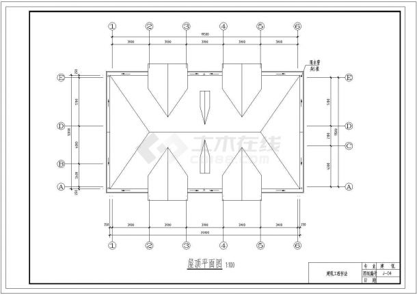 2层：长20米 宽12米 农村住宅建筑设计图-图一