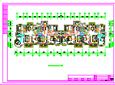 住宅小区建筑CAD电气施工图纸全套-图二