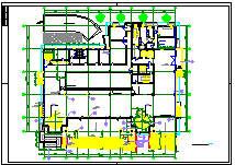 办公大楼建筑全套CAD施工设计方案图-图二