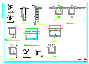 地下室人防CAD建筑设计施工图-图一