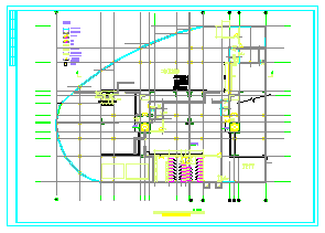 地下室人防CAD建筑设计施工图-图二