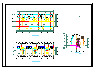 多层住宅B建施设计CAD全套图-图二