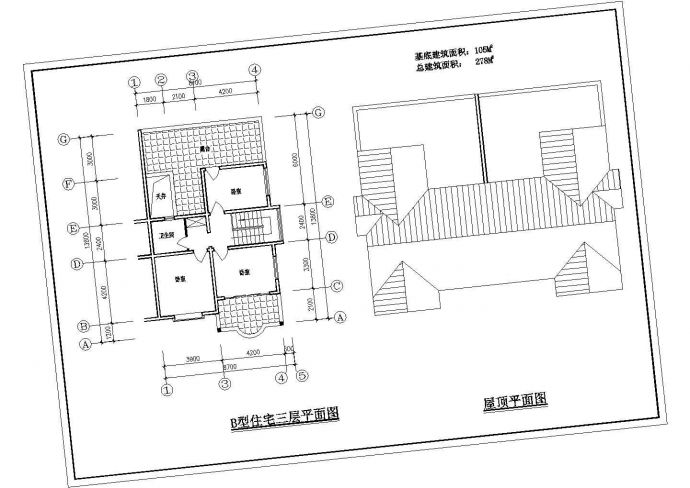 保定市某占地2.1万平米小区平面规划设计CAD图纸（含住宅户型设计）_图1