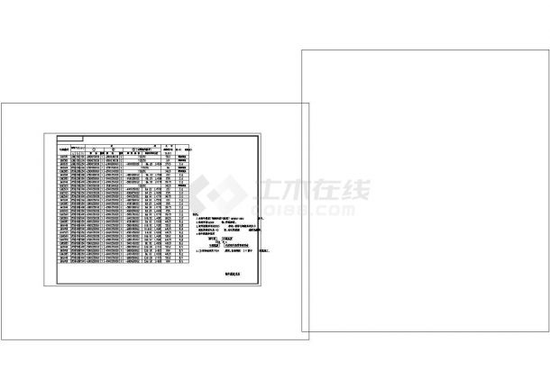 常用牛腿结构标准大样图以及选用表非常标准CAD图纸设计-图一