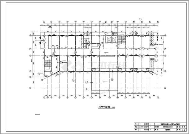 某门诊楼全套设计（6200平，含计算书，建筑图、结构图，PKPM）-图二