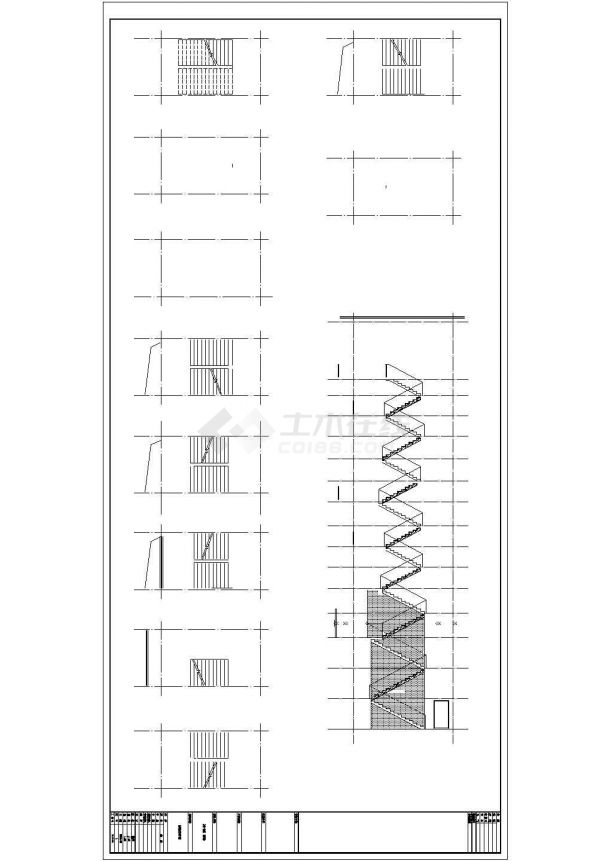  Construction Drawing of Chengdu Modern Multi storey Curtain Wall Commercial Building (University Design) - Figure 2