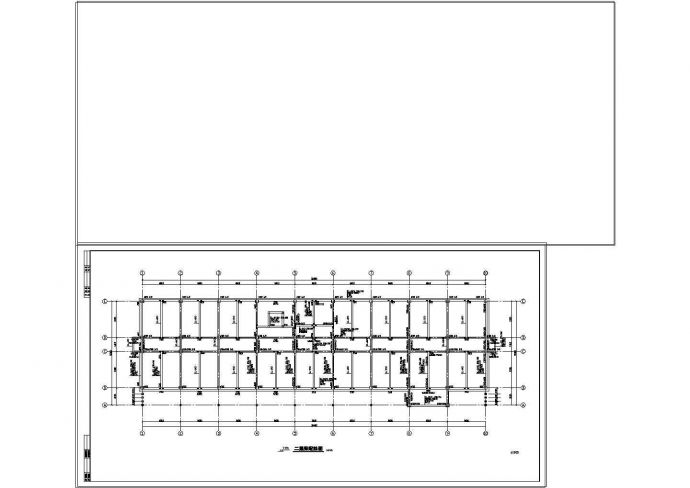 办公楼设计_五层办公楼钢筋砼框架结构cad设计施工图纸_图1