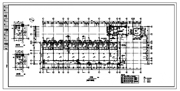 某三层英式风格商业住宅建筑设计cad施工图(带效果图)-图一