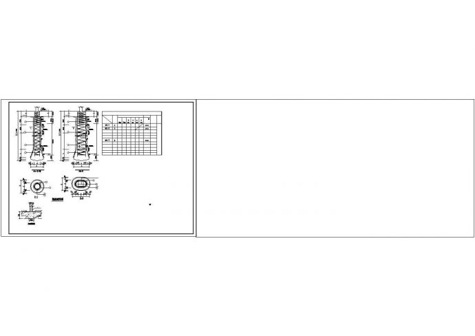 中级幼儿园结构cad设计施工图纸_图1