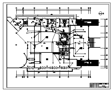 某二十六层办公式公寓综合楼电气施工cad图(含消防设计)-图二
