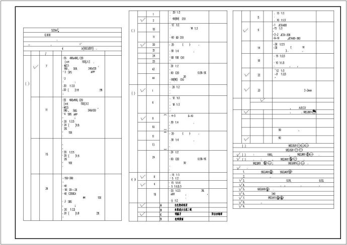 某豪华私人别墅cad参考图_图1