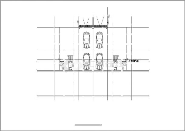 吉林省长春市改造装修设计芙蓉古城楼层设计cad图纸-图一