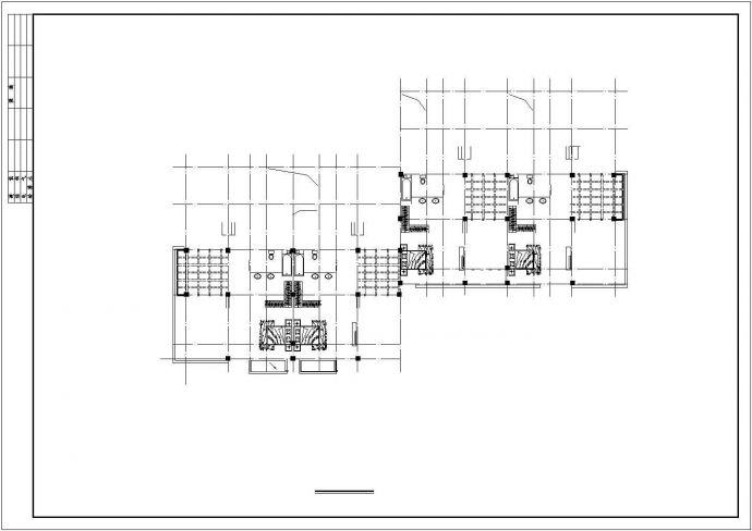 别墅设计CAD平面布置参考图_图1