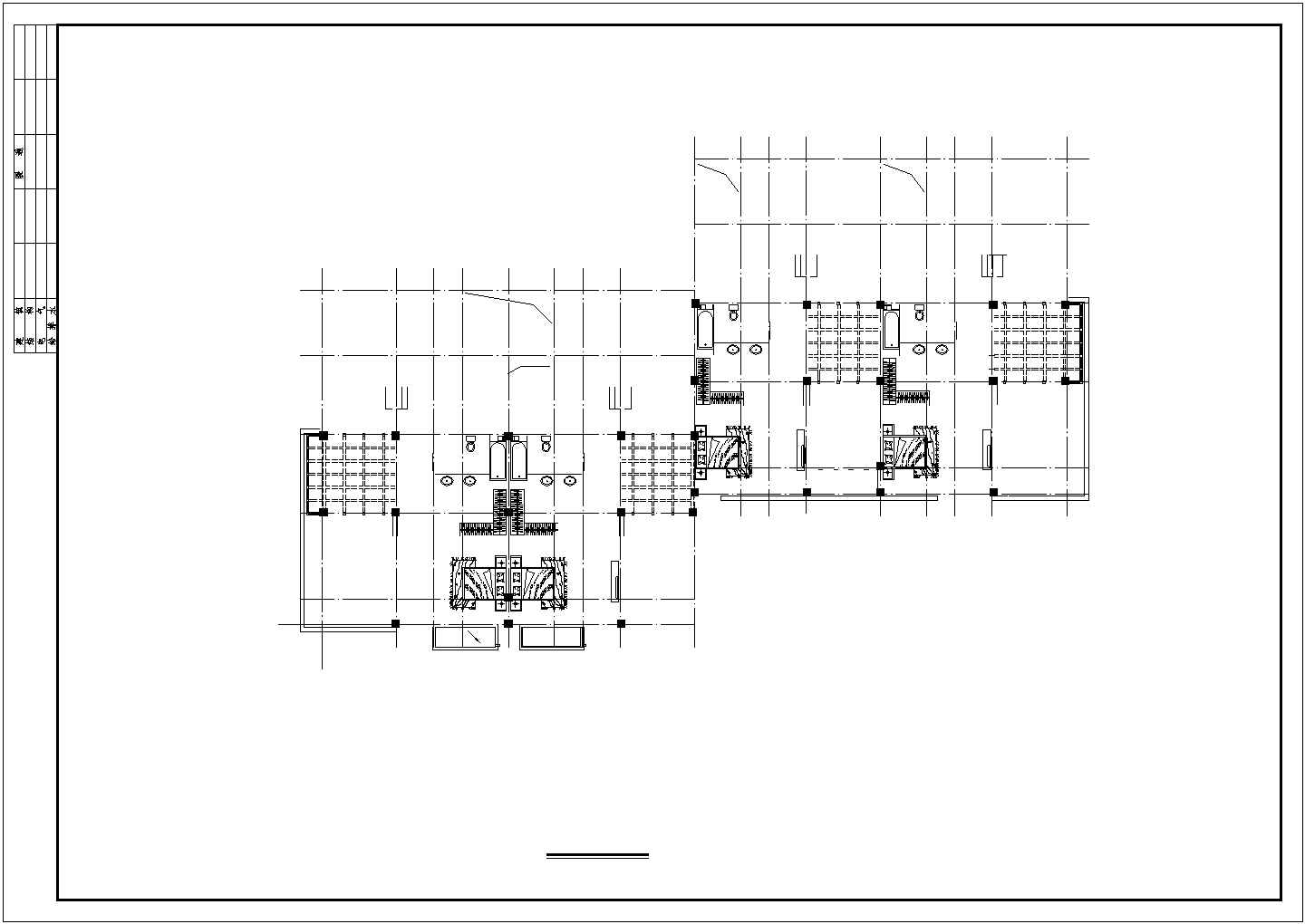 别墅设计CAD平面布置参考图