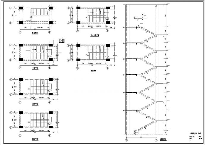 医院门诊楼综合楼加固改造结构施工图（含设计说明）_图1