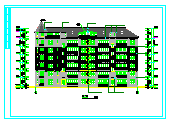 繁昌县某住宅区2号楼建筑cad施工图纸-图一