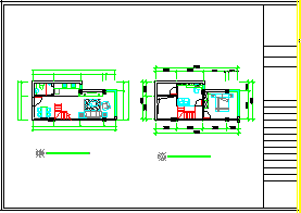 [福建]单身公寓楼建筑cad方案设计图纸-图一