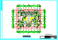 [上海]高层建筑楼cad详细设计图-图二