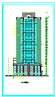 某32层某高层住宅建筑楼施工cad设计图纸_图1