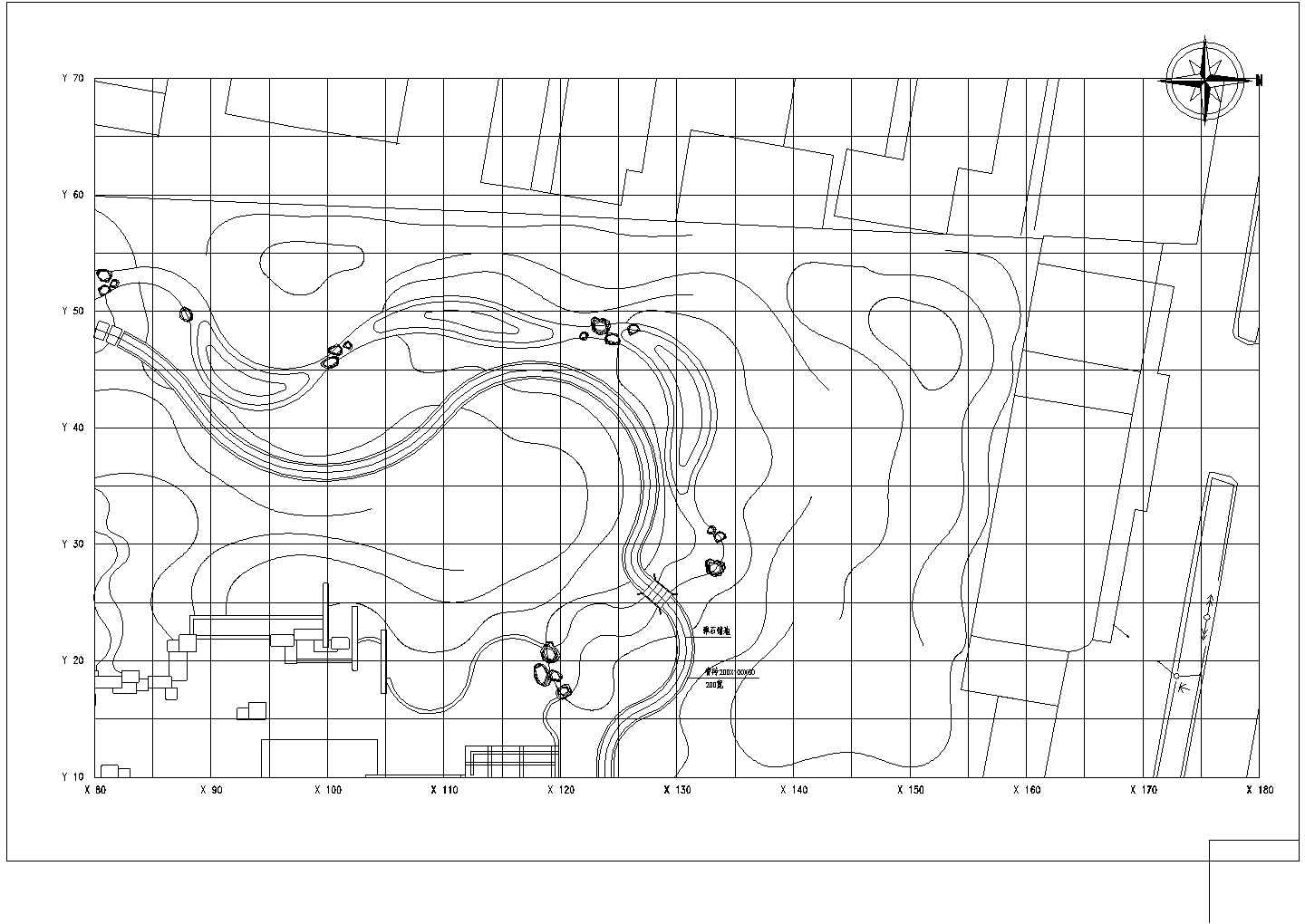 某苏州小游园CAD全套设计完整园林施工图纸