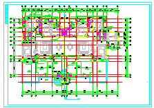 单体花园洋房建筑施工CAD设计图纸-图二