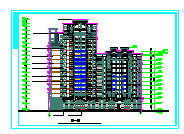 高层住宅建筑施工方案图纸-图二