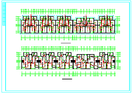 5层住宅楼全套电气CAD设计施工图-图一
