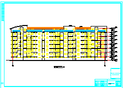 多层住宅楼CAD设计建筑施工图-图一