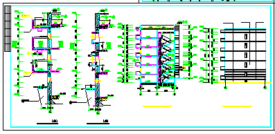 某多层住宅楼建筑CAD施工图纸_图1