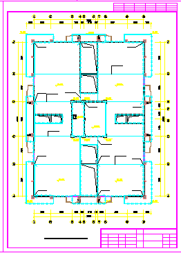 二类高层商住楼防雷CAD方案设计图纸-图一