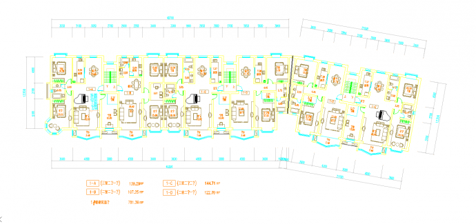 某地某小区多层住宅群建筑方案图集CAD图纸_图1