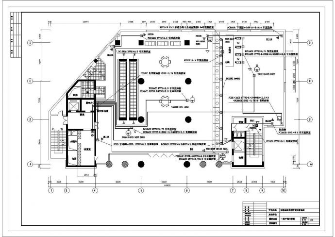 某办公楼CAD完整设计构造大样监控方案_图1